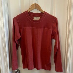Imogene and Willie Varsity Long Sleeve Pullover Crew Size M